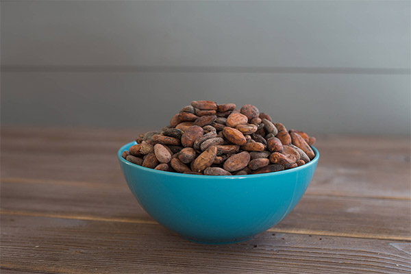 Cocoa beans in folk medicine