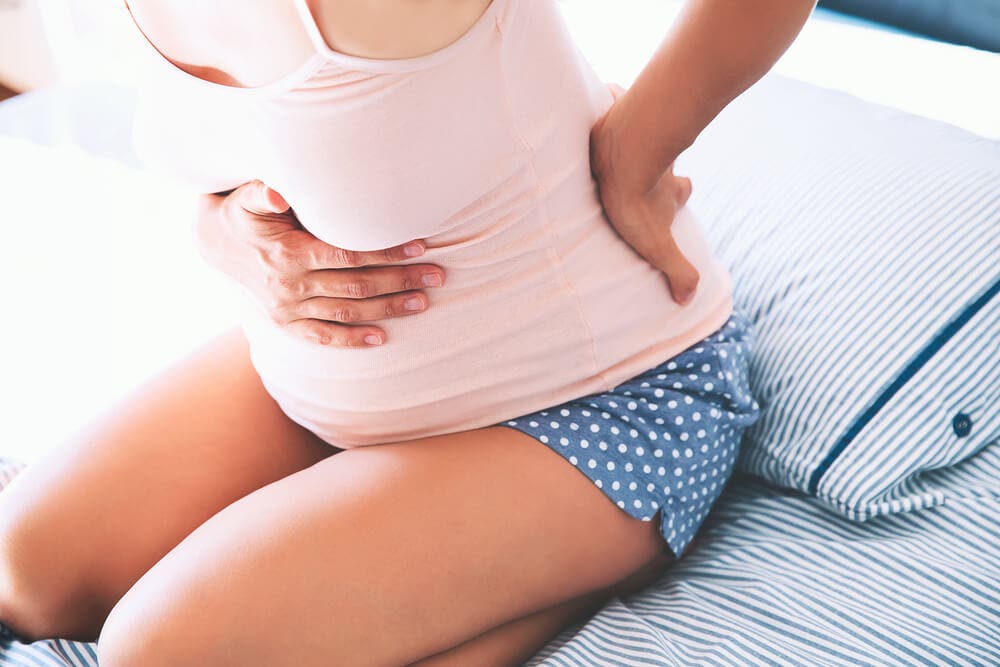 menstruation on top of pregnancy